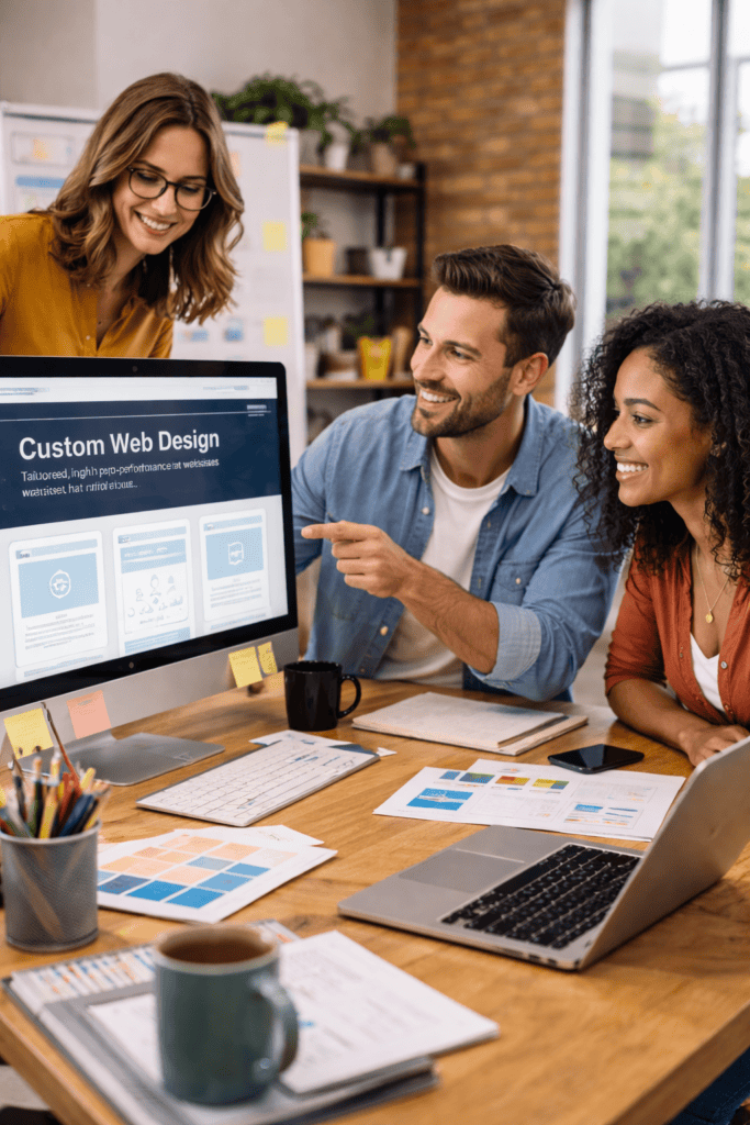 Custom Web Design Built for SEO and Business Growth