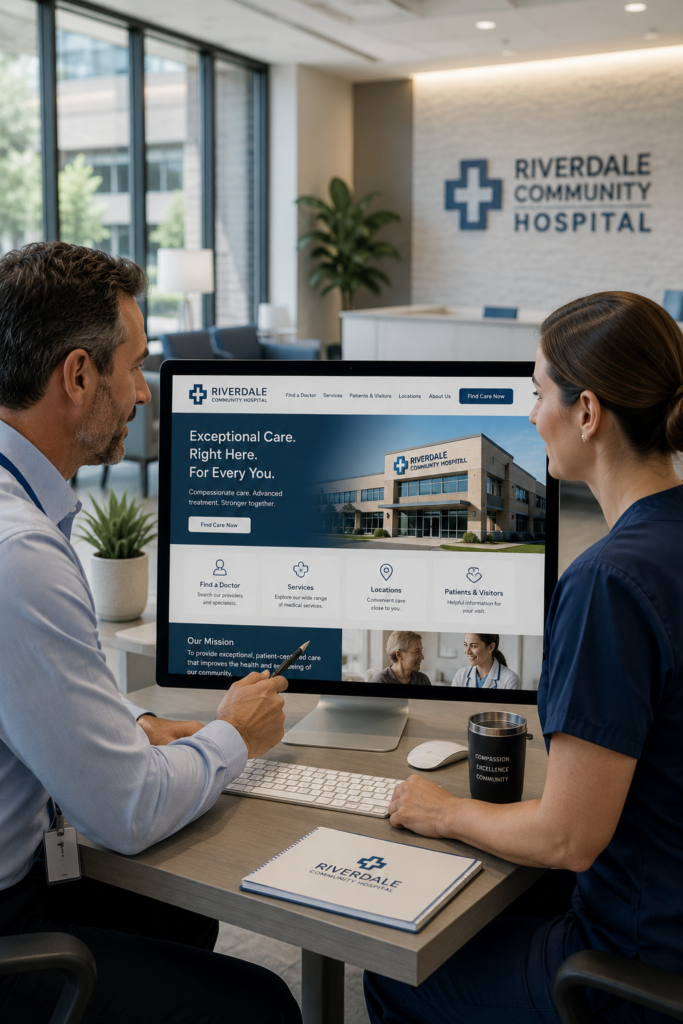 Medical and Healthcare Web Design