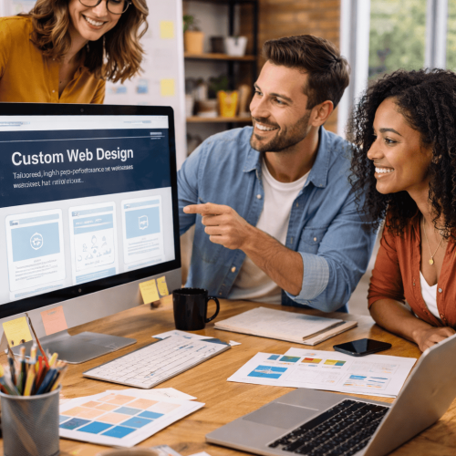Custom Web Design Built for SEO and Business Growth