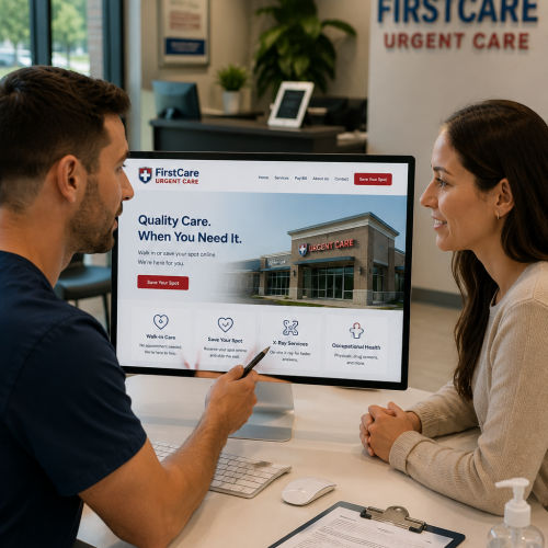 Medical and Healthcare Web Design