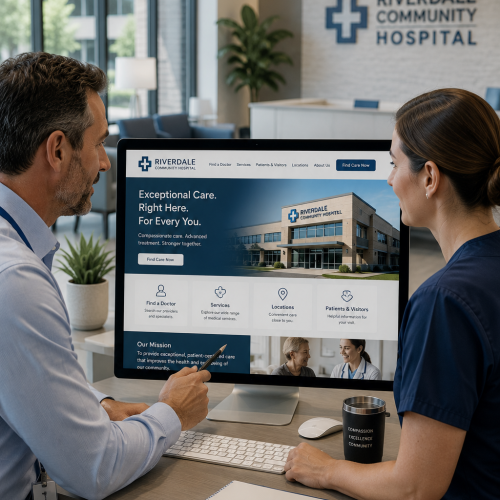 Medical and Healthcare Web Design