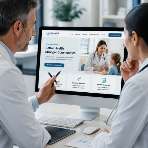 Medical and Healthcare Web Design